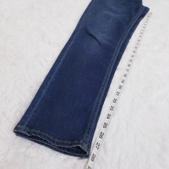Ottod'Ame Jeans Low Rise Skinny Blue Denim - Picture 8 of 12